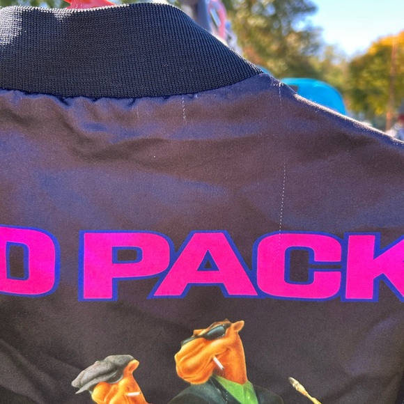 Satin Joe camel bomber jacket - Picture 5 of 6